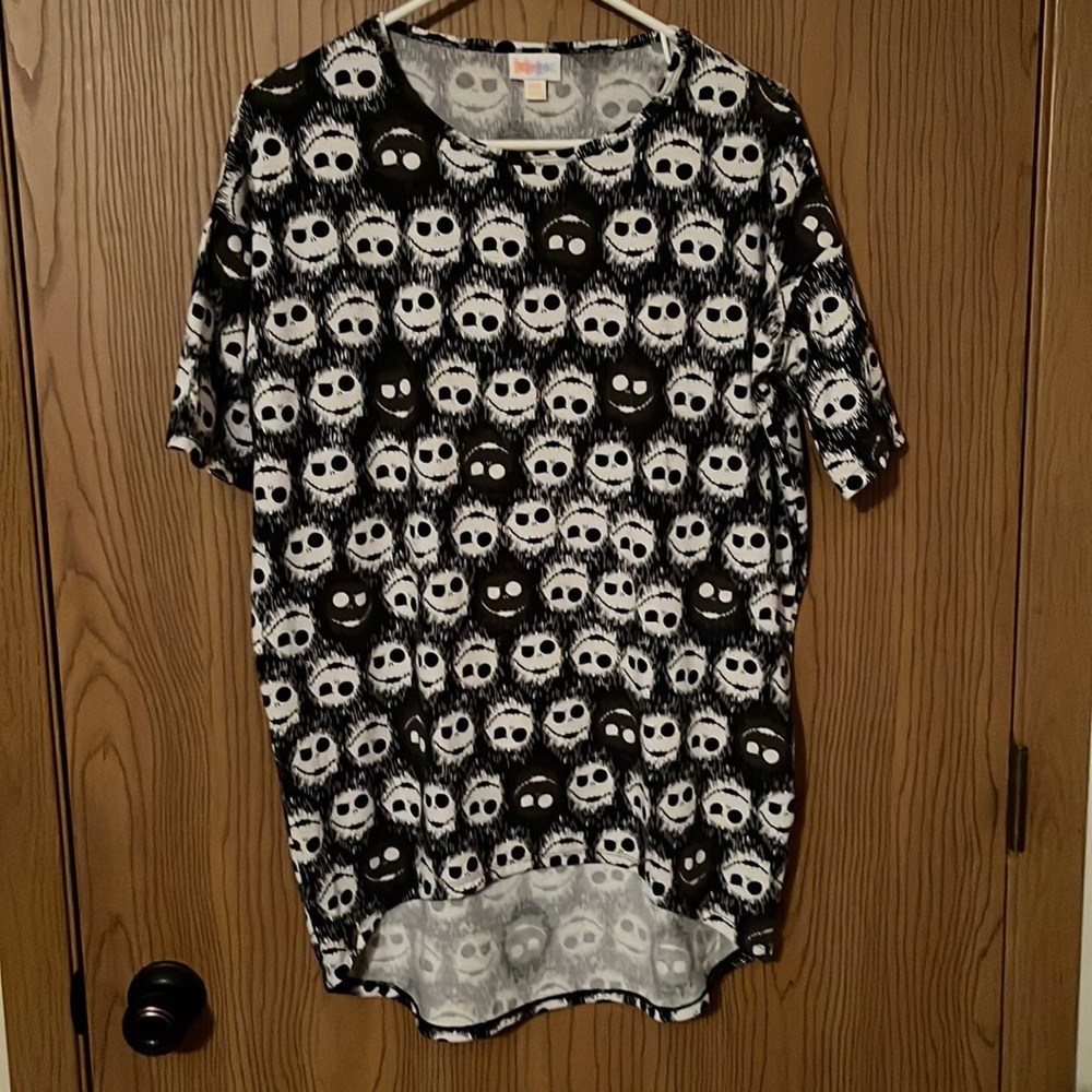 Nightmare Before Christmas Jack Skellington Lularoe Irma NWOT